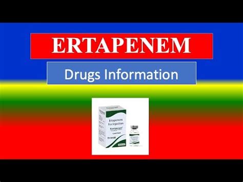 ertapenem drug class